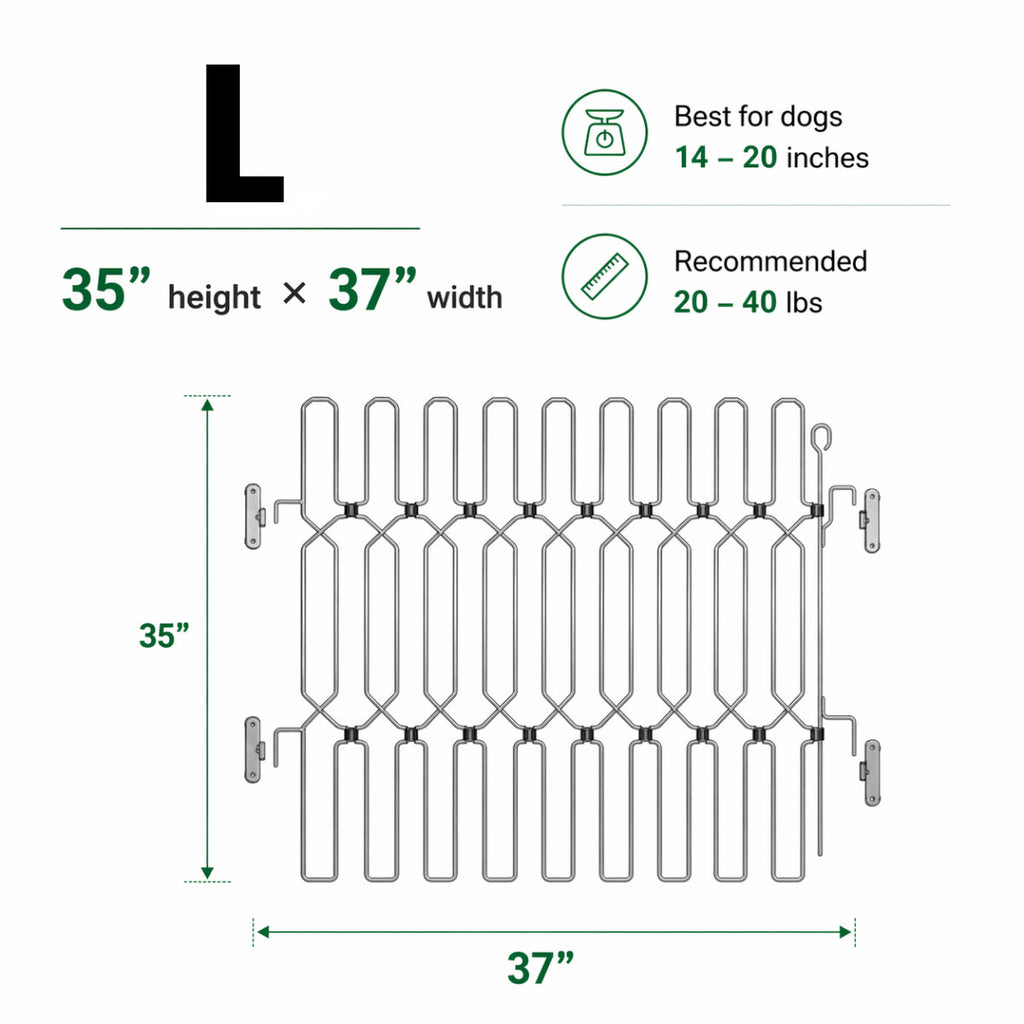 47" Steel Pet Gate – No-Drill 3M Adhesive, Fits Doors & Stairs 🐾🚪