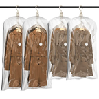 Hanging Vacuum Storage Bags – Save 80% Closet Space, Wrinkle‑Free 🧥📦