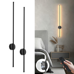 Battery‑Operated LED Wall Sconce – Remote + Touch, No Wiring Needed 💡🏠