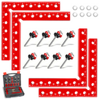 90° Corner Clamp Set – Aluminum Alloy Right Angle Clamps 📐🔩
