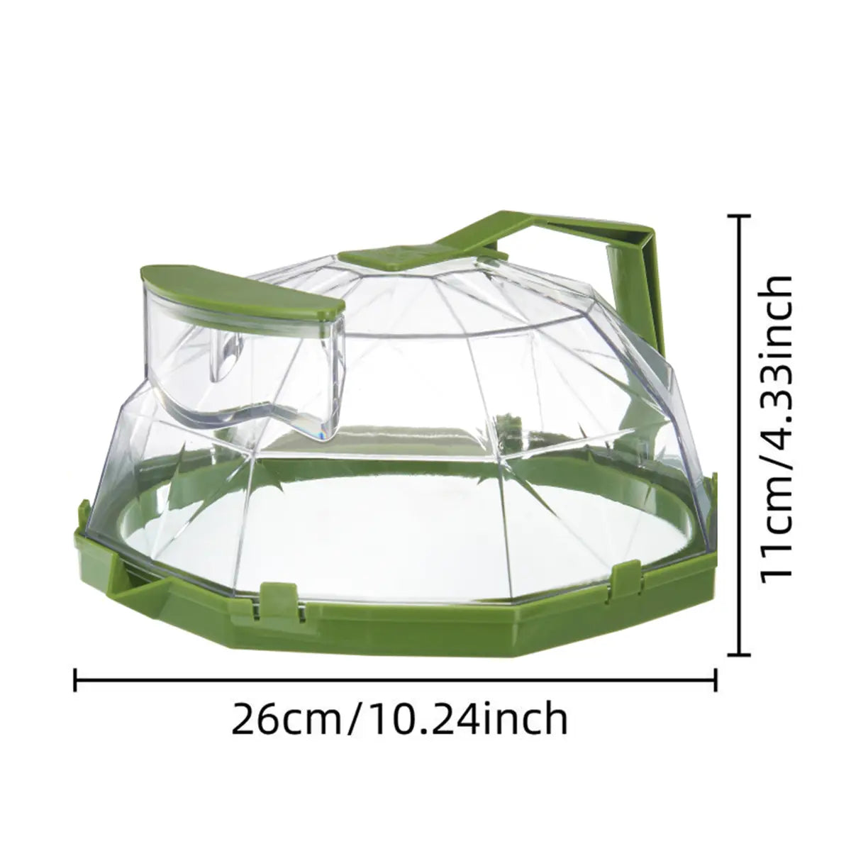 Microwave Splatter Cover with Steamer – Upgraded Steam & Splash Guard, Integrated Handle