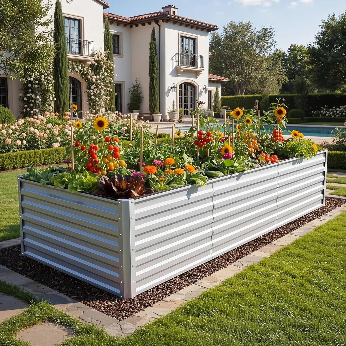 Raised Garden Bed Kit (with Gloves & Tension Bar)   🌱🛠️
