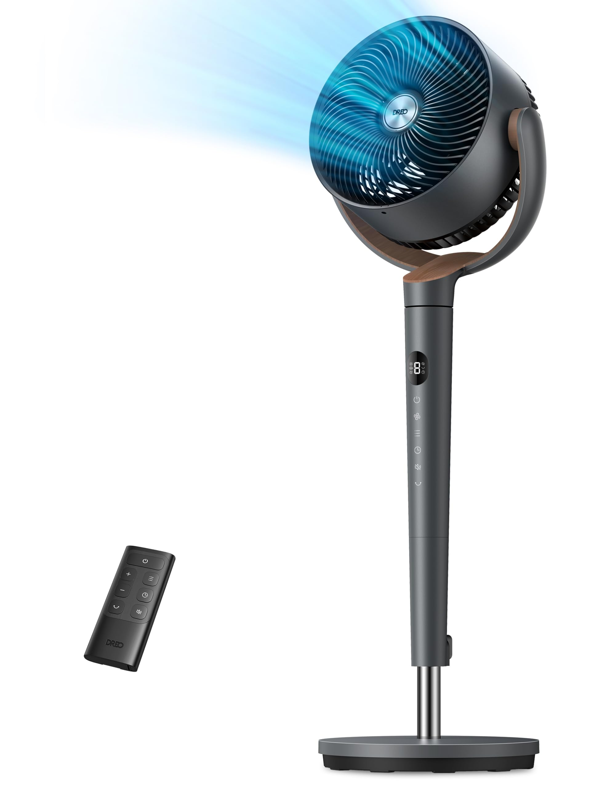 120° Oscillating Standing Fan