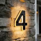 6.7" Solar‑Powered LED House Numbers – Waterproof, Self‑Illuminating 🏡✨