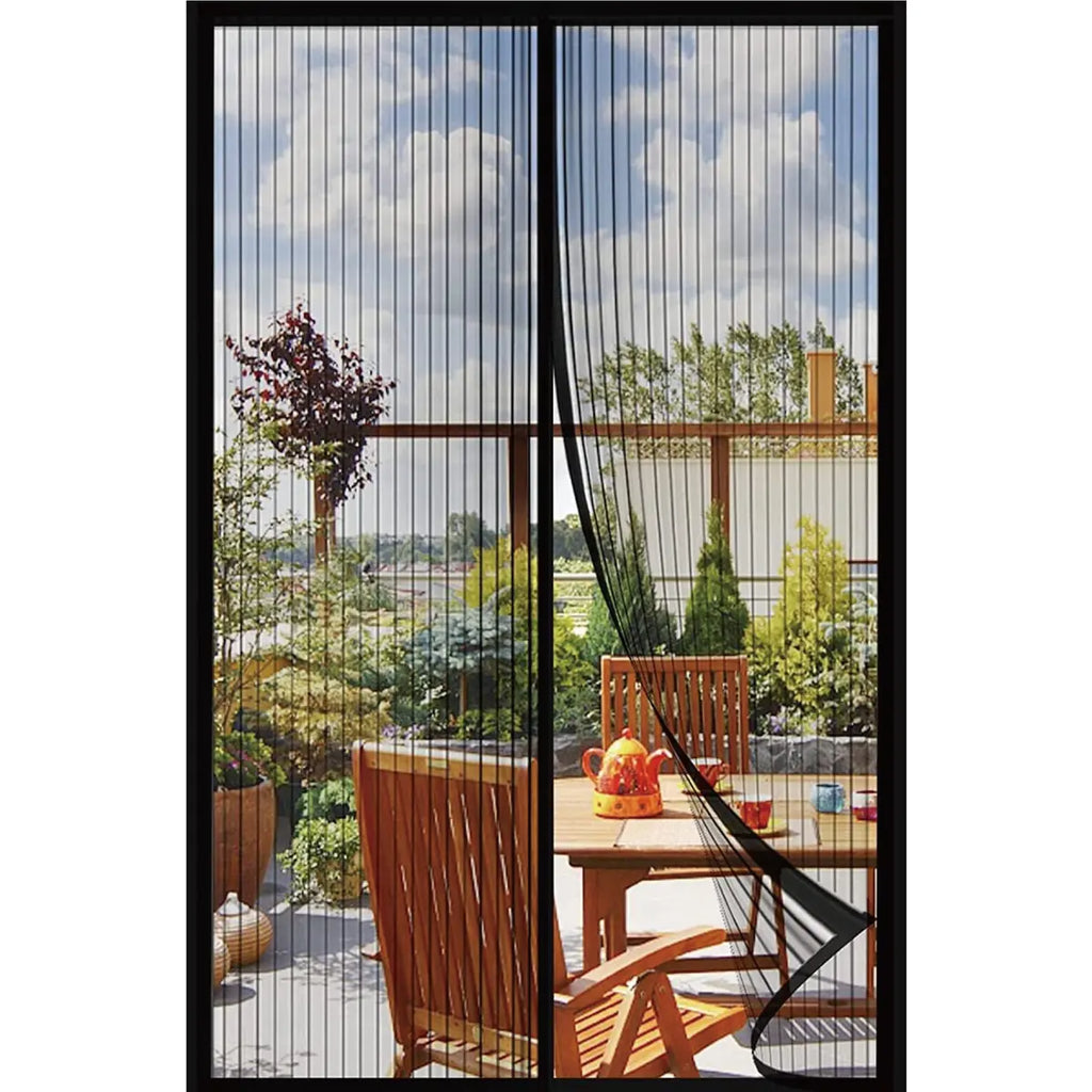 Magnetic Screen Door – Self‑Adhesive, 62″×80″, No Tools 🚪🪲🦟