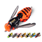 🎣Outdoor Gifts🚣Wasp Crawl Bait – Bionic Floating Fishing Lure for Bass, Carp, Pike, Saltwater & Freshwater