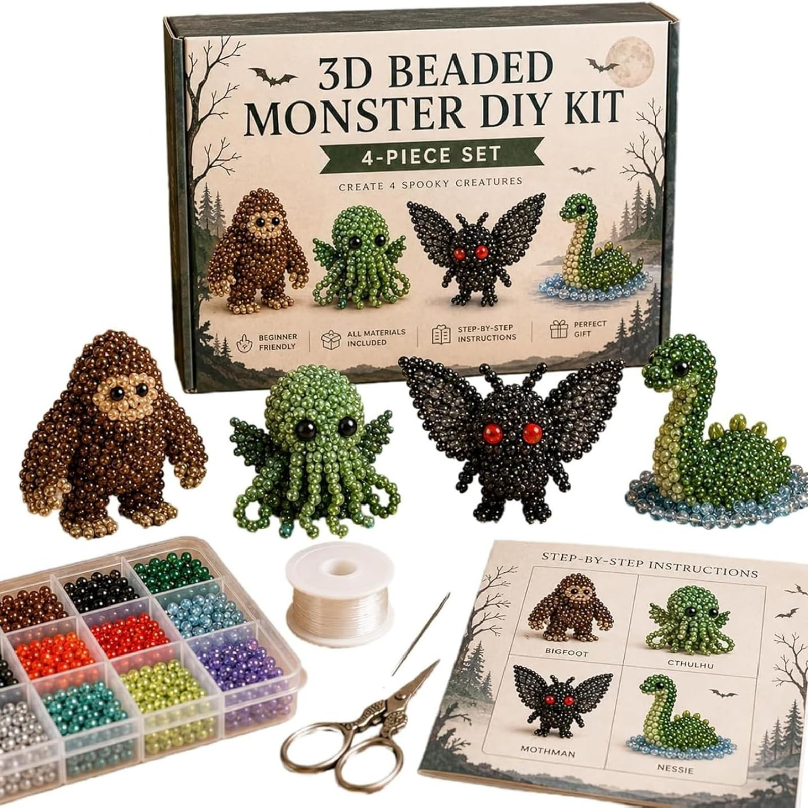 DIY 3D Mini Animal Kit – Beginner-Friendly Craft Set 🧩🐾