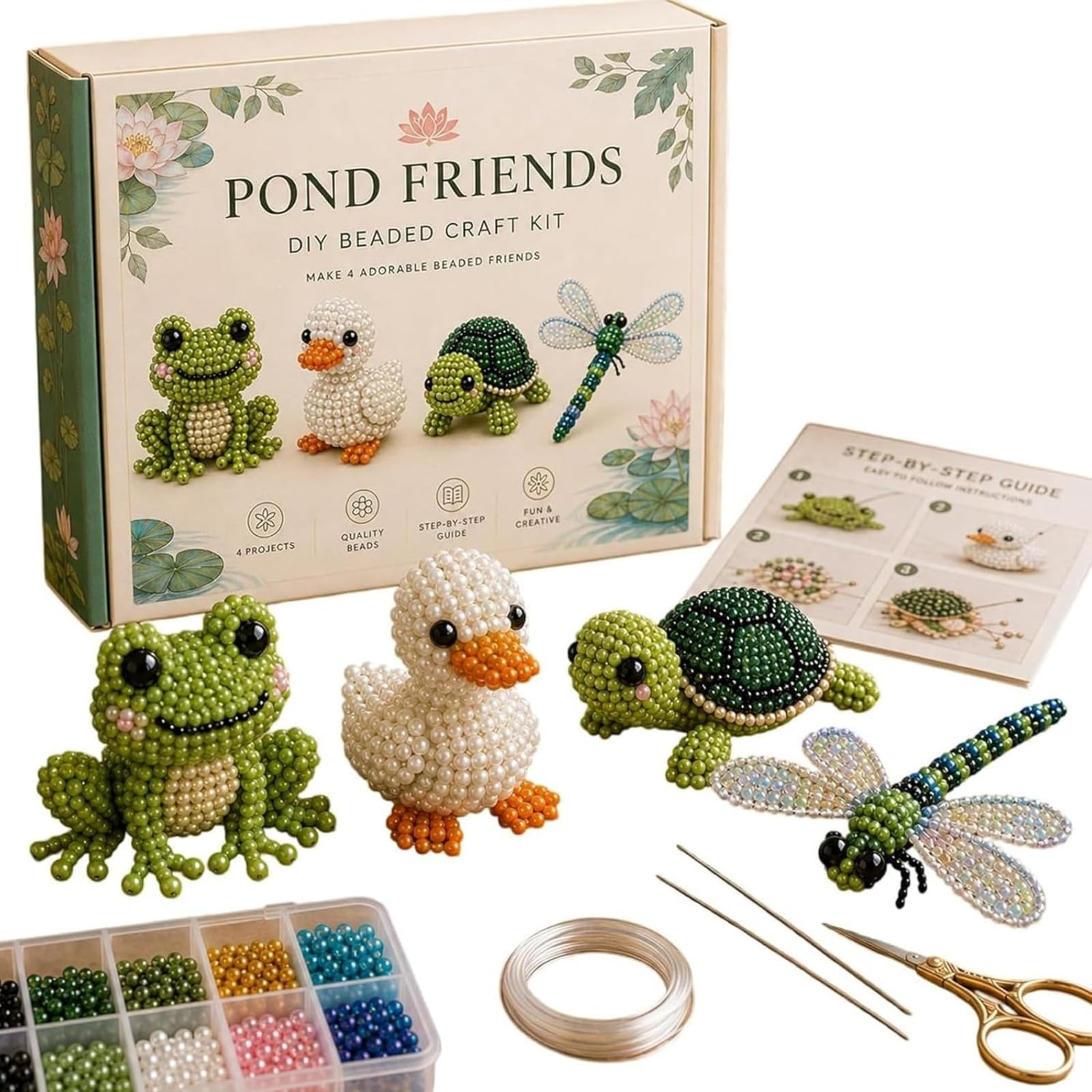 DIY 3D Mini Animal Kit – Beginner-Friendly Craft Set 🧩🐾