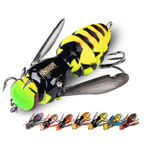 🎣Outdoor Gifts🚣Wasp Crawl Bait – Bionic Floating Fishing Lure for Bass, Carp, Pike, Saltwater & Freshwater