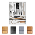 Drawer Organizer for Kitchen, Bathroom & Office – Silverware, Utensil, Makeup & Desk Storage Trays