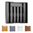 Drawer Organizer for Kitchen, Bathroom & Office – Silverware, Utensil, Makeup & Desk Storage Trays