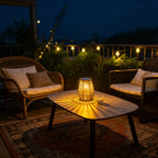 Handwoven Rattan Solar Lanterns – 2700K Warm Glow, IP65 Waterproof 🏮🌿