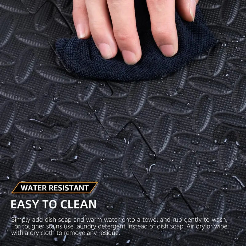 Extra-Thick EVA Foam Floor Tiles – 12″ &24″ Interlocking Mats 🧘🟦