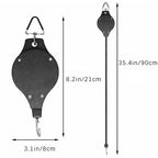 Retractable Pulley Plant Hanger – Easy Lift for 10kg Baskets 🌿🪂