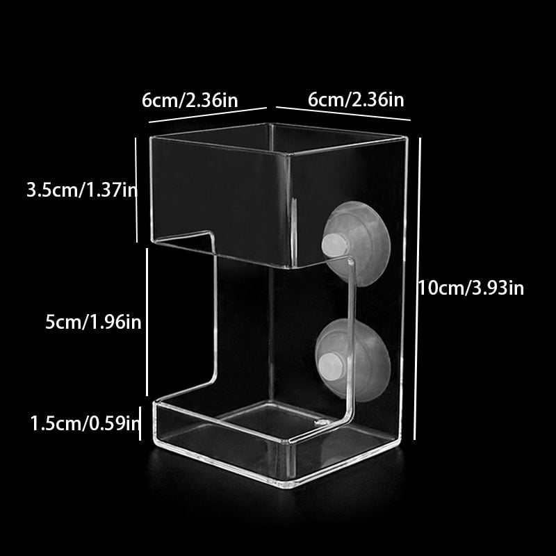 Aquarium Feeding Ring &Tray – Keep Food in Place, Filter Clean 🐟🍽️