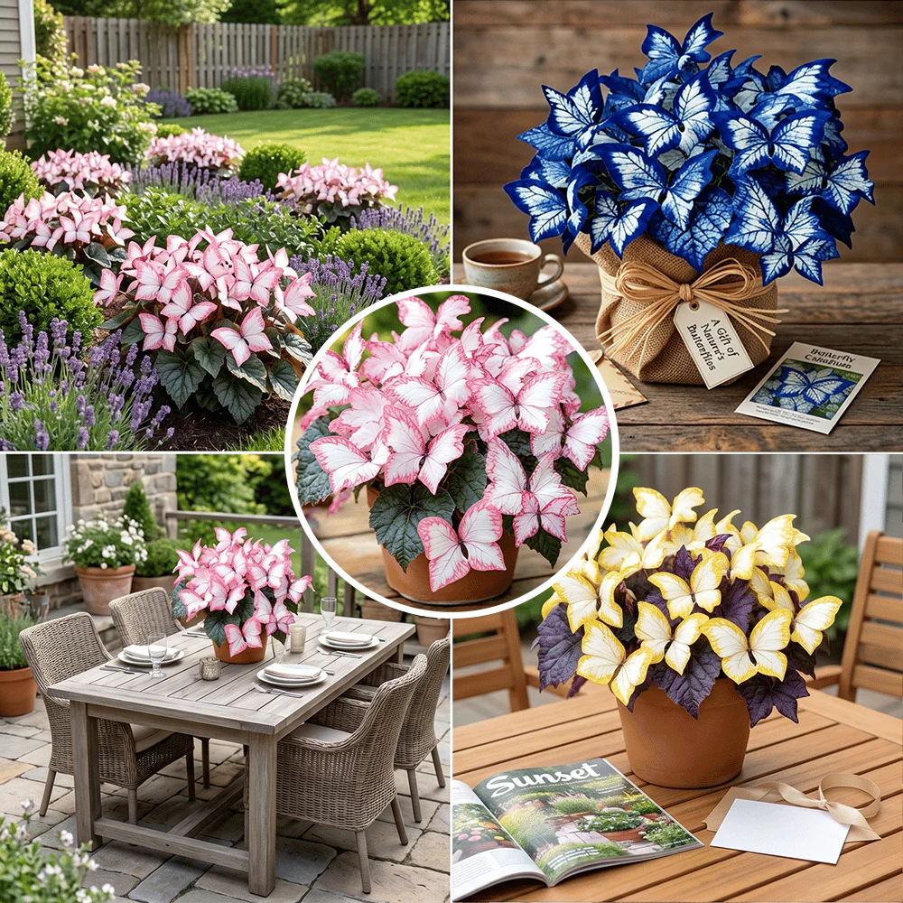 Moonlight Butterfly Flower Seeds – 3000+ Heirloom, 3‑Month Bloom 🦋🌼