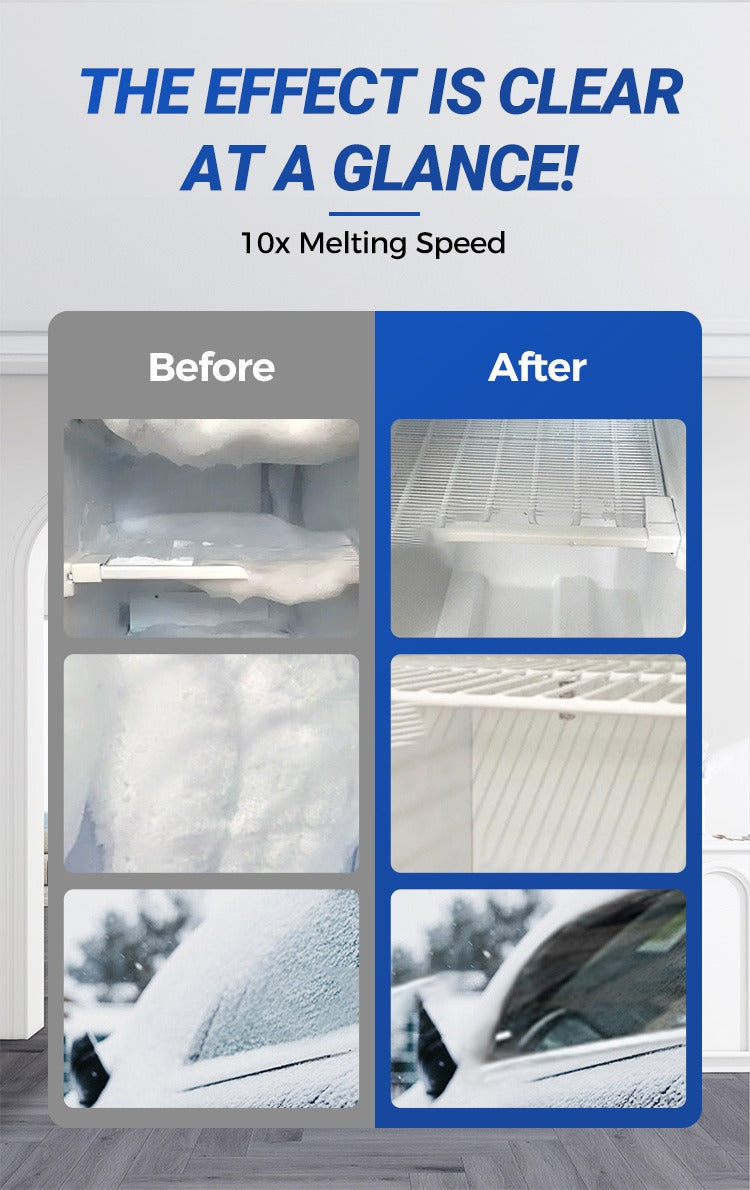 Defrosting Spray for Fridge Freezer🎁With free spatula