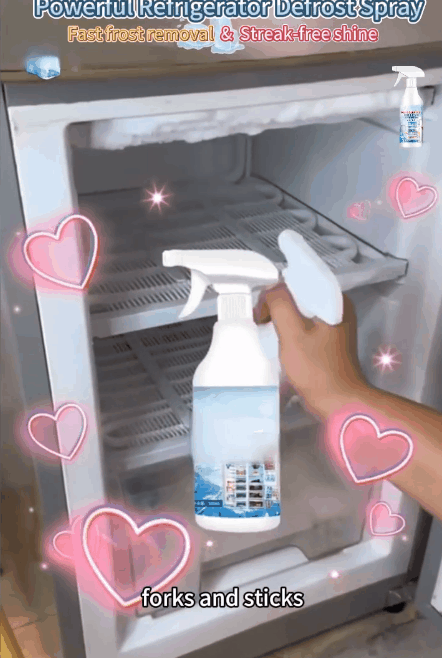 Defrosting Spray for Fridge Freezer🎁With free spatula