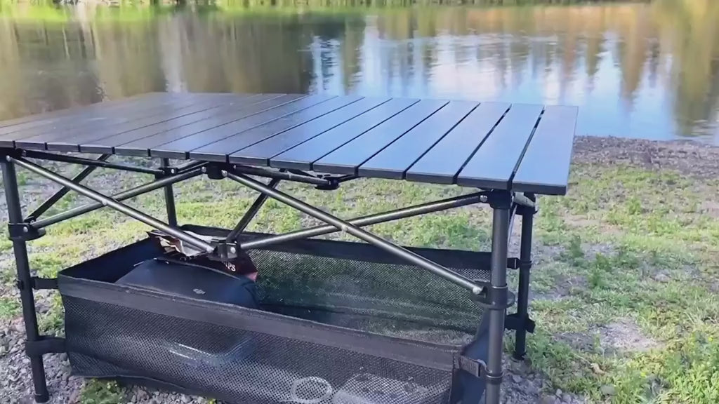 ⛰️Limited-time 50% discount⏰Foldable Height-Adjustable Camping Table with Storage Bag