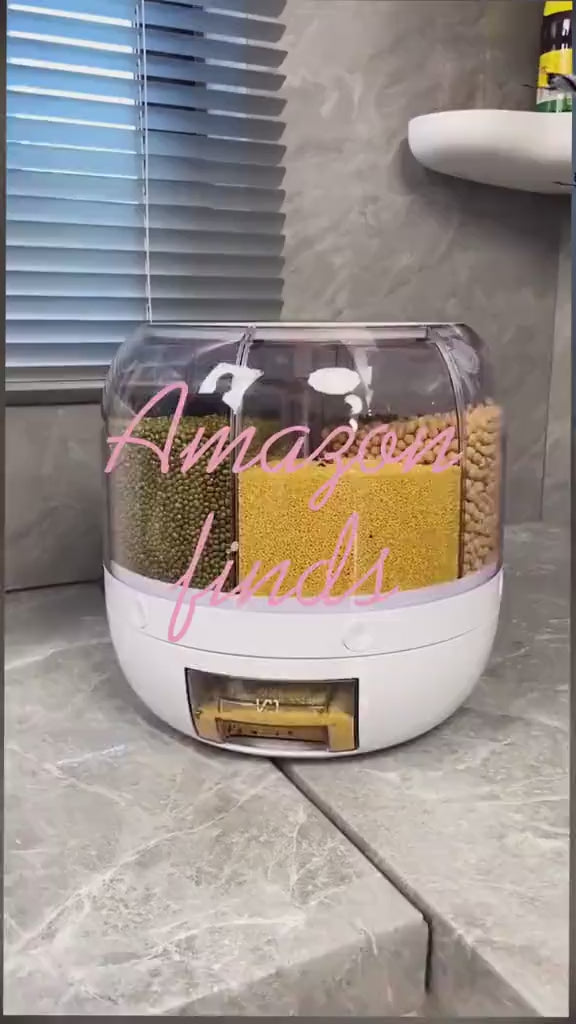 🌾Summer limited-time offer: Buy one, get one free🌾Grain Storage Container Dispenser