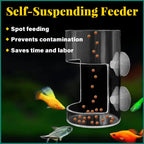 Aquarium Feeding Ring &Tray – Keep Food in Place, Filter Clean 🐟🍽️