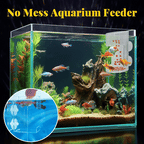 Aquarium Feeding Ring &Tray – Keep Food in Place, Filter Clean 🐟🍽️