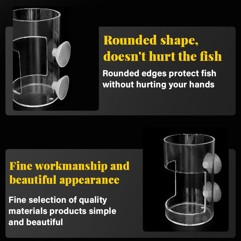 Aquarium Feeding Ring &Tray – Keep Food in Place, Filter Clean 🐟🍽️
