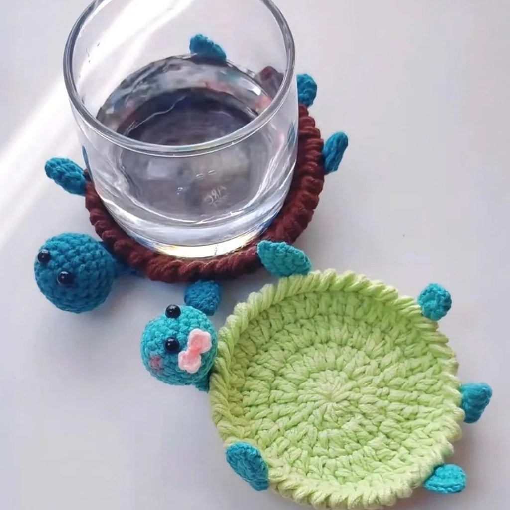 8 in1 derpy friends coaster crochet pattern