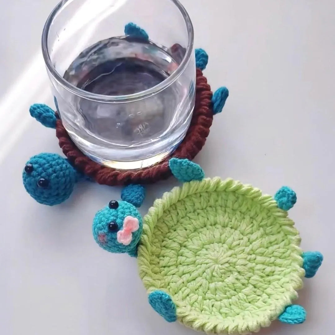 8 in1 derpy friends coaster crochet pattern